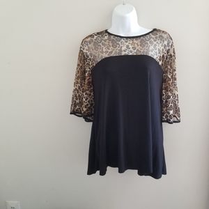 Leopard Print Top